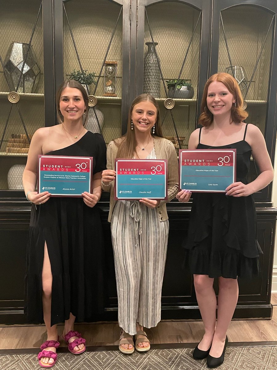 ⁦<a href="/StChasCC/">St. Charles Community College</a>⁩ #Education Winners! Congratulations!