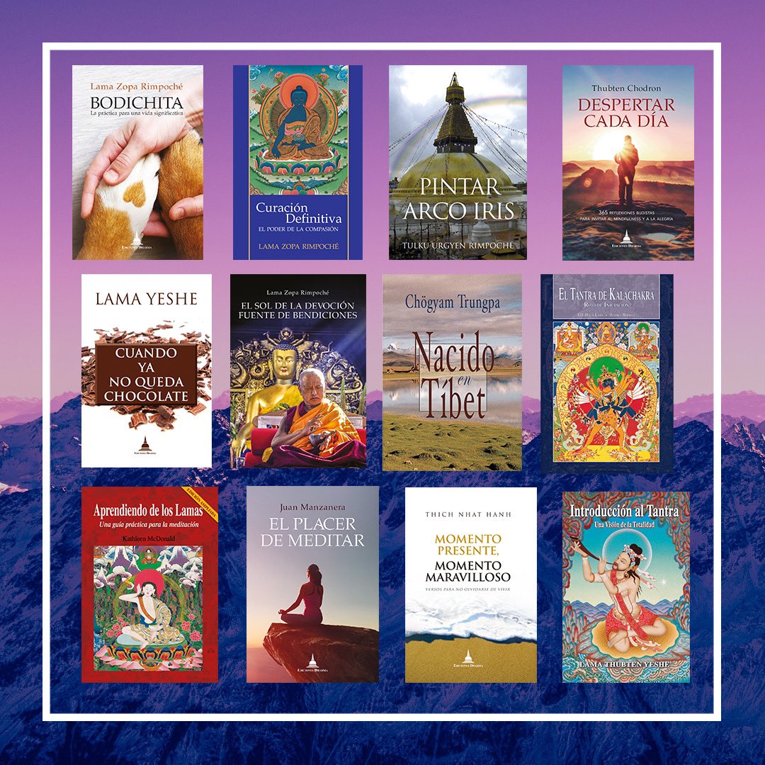EdicionesDharma's tweet photo. Desde hoy al domingo 23, usando el cupón dialibro23 recibirás un descuento del 30% en nuestros títulos, un 10% en la sección recomendados de libros de otras editoriales, y envío gratuito para la península.

#santjordi #diadellibro #librosbudistas #librosmindfulness #bookstagram https://t.co/elFh1Wr53k
