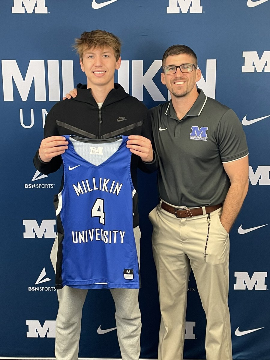 Evan Houser (@evanhouser23) on Twitter photo Had a great visit to Millikin today!
Thank you coach Soderberg and Snyder for your time and campus tour!
I am thankful for the offer to continue to play basketball at Millikin University!
<a href="/CoachKSodie/">Kramer Soderberg</a> @MackSnyder12 Had a great visit to Millikin today!
Thank you coach Soderberg and Snyder for your time and campus tour!
I am thankful for the offer to continue to play basketball at Millikin University!
<a href="/CoachKSodie/">Kramer Soderberg</a> @MackSnyder12