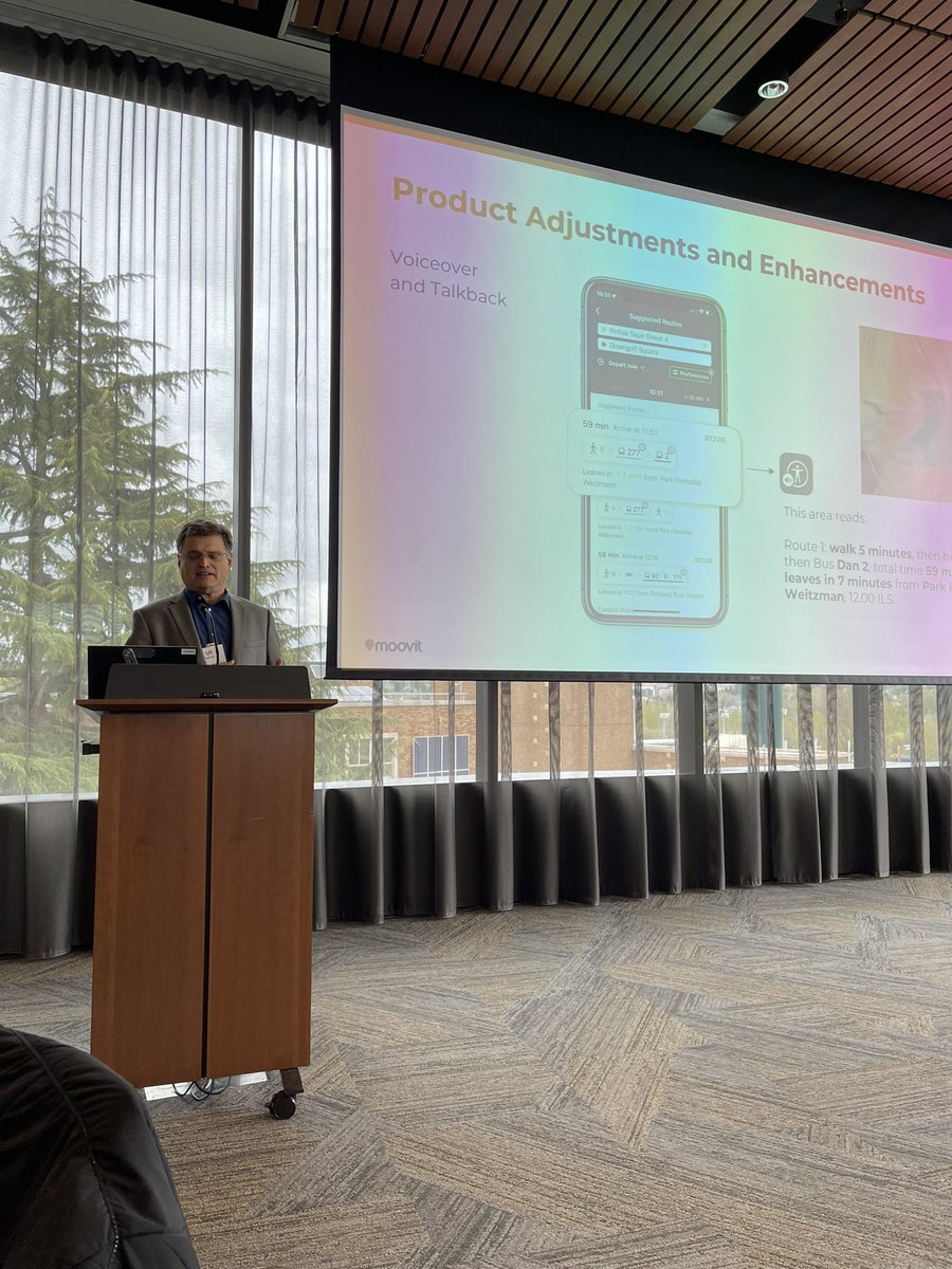 Uli Gal-oz of <a href="/moovit/">Moovit</a> tells-all about the hurdles of including #accessibility data in the Moovit app, furthering #moveequity &amp;#mobilityequity in 3500 cities worldwide! #openthepaths 2023