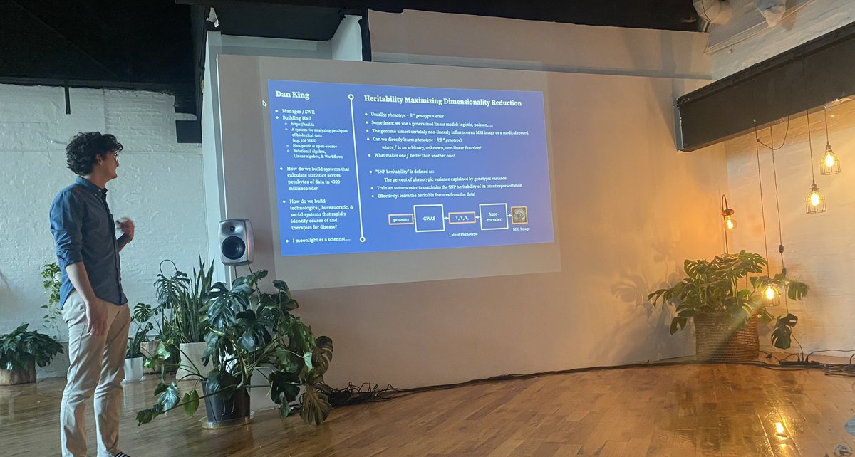 nityasnotes's tweet photo. First edition of lightning talks in nyc! Among my favourite events yet- more of these to come🧬 https://t.co/O1ZuIznBSN