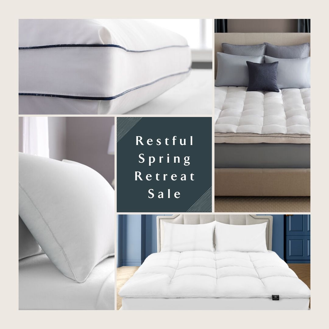 Create your own personal Restful Spring Retreat with 20% OFF pillows and luxury featherbeds. 

l8r.it/3D95