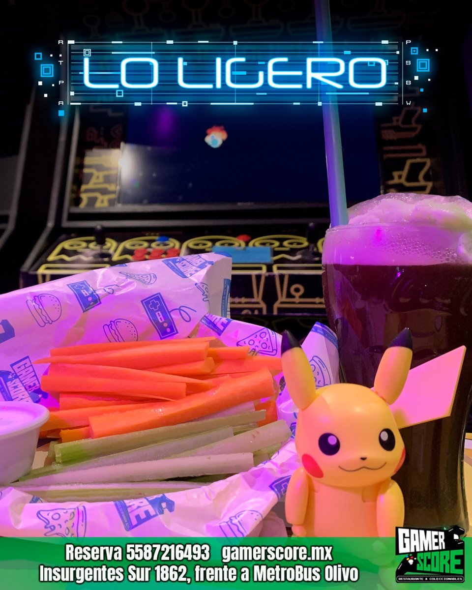 Gamerscore_MX's tweet photo. Viernes con "V" de Videojuegos, come, bebe y Juega  todos tus videojuegos favoritos 🤖🎮👾
📱Reserva 5587216493
📍Insurgentes Sur 1862, CDMX
.
.
.
.
#delicious #beer #yummy #comida #restaurante #foodlover #food #foodie #instafood https://t.co/rYoM9w4i5L