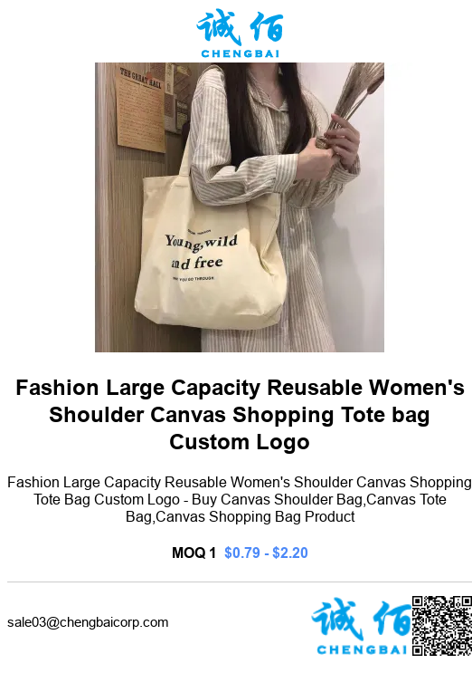 Deanchen0708's tweet photo. https://t.co/dzDxwJ4ezS
Fashion Large Capacity Reusable Women's Shoulder Canvas Shopping Tote bag Custom Logo
Fashion Large Capacity Reusable Women's Shoulder Canvas Shopping Tote... https://t.co/Jt6K8yRLPe