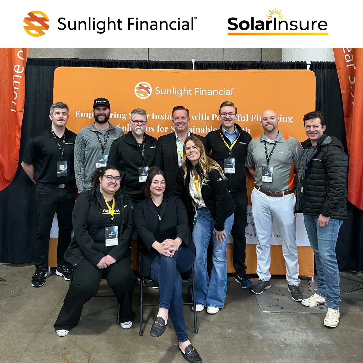 SunlightLoans's tweet photo. Teaser Alert 👀 Sunlight has joined forces with @SolarInsure to offer 30-year solar monitoring and warranty coverage to your homeowners’ solar systems. Swing by Sunlight’s booth (120) at #SolarCon to learn more today! https://t.co/p2IAf3vQzd