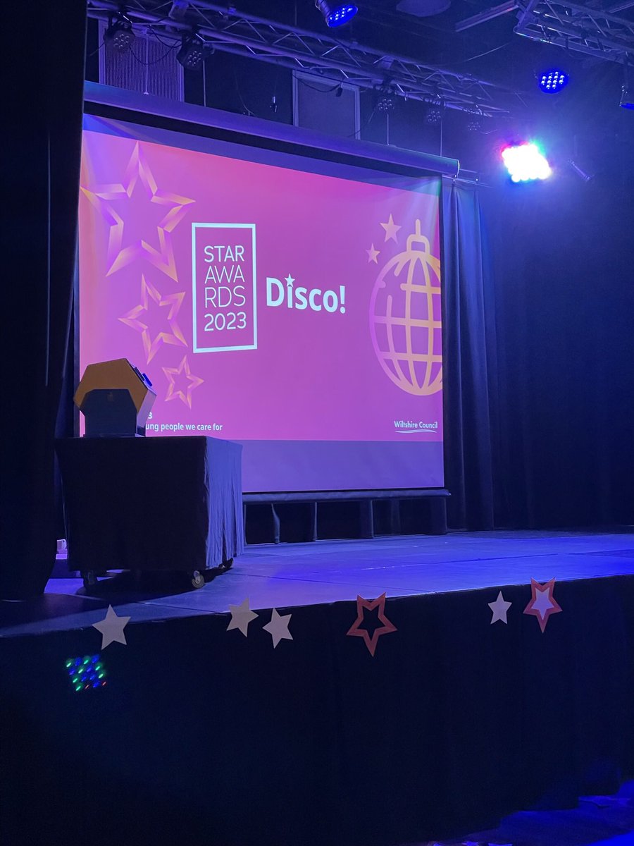 laura4roundway's tweet photo. Another fabulously organised Children in Care Star Awards event.  Thank you to everyone @wiltscouncil for a great evening and to @LucyTow and @JenSalter6 @DominicMuns @peterjohnhutton for giving out the prizes.  Wonderful to celebrate our young people’s achievements! @commsceri https://t.co/Pni6RqnT23