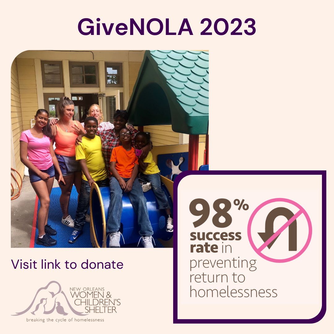 New Orleans Women & Children's Shelter tweet media