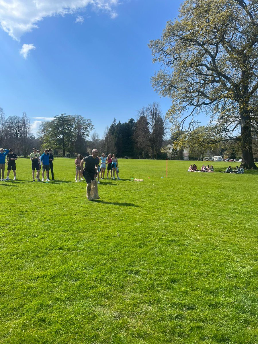 For their last day…we went back to some old fashioned Primary School Sports Day Races! Lots of laughs all round #Classof2023