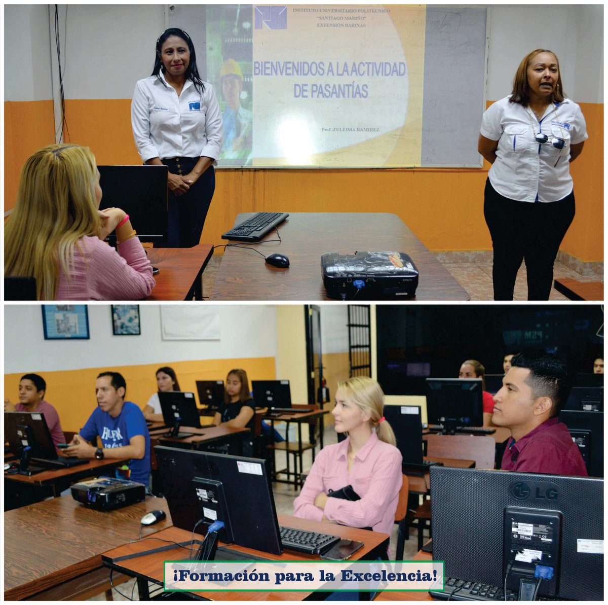 psmbarinas's tweet photo. El Departamento de Pasantías del Politécnico Santiago Mariño Extensión Barinas, les da la mas cordial bienvenida a todos los estudiantes en el lapso académico 2023-1 deseándoles el mayor de los éxitos en esta iniciación de sus experiencias en la etapa laboral. https://t.co/136mBkmljk
