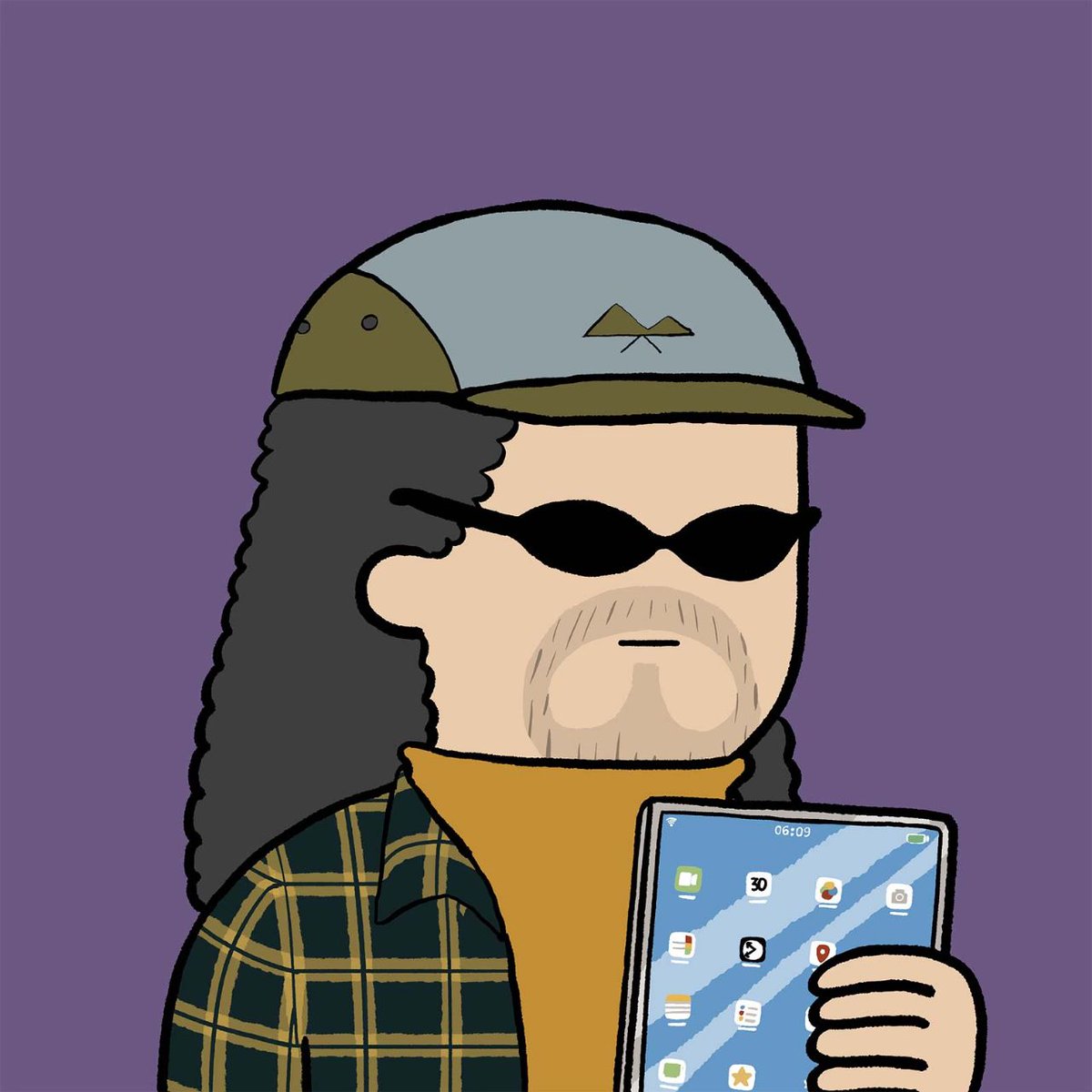 Qu4rti3's tweet photo. Just picked this weirdo from the floor @MindblowonNFT got it bc I wanted the most awkward mfer and there he is! #weirdo #web3 https://t.co/z8uag5QLke