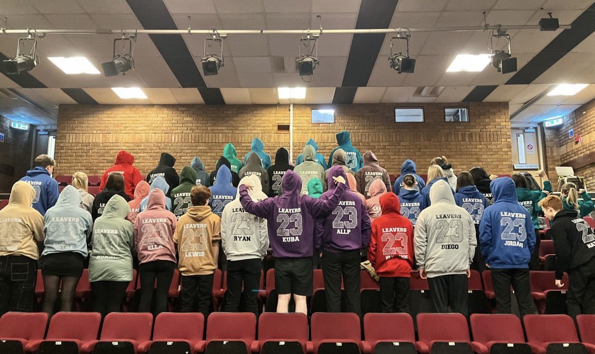 Our senior leavers of 2023 look as bright as the sun that shone today in their tops. 😎 They shall go to the prom. 🥳 #Pride #Respect #Ambition