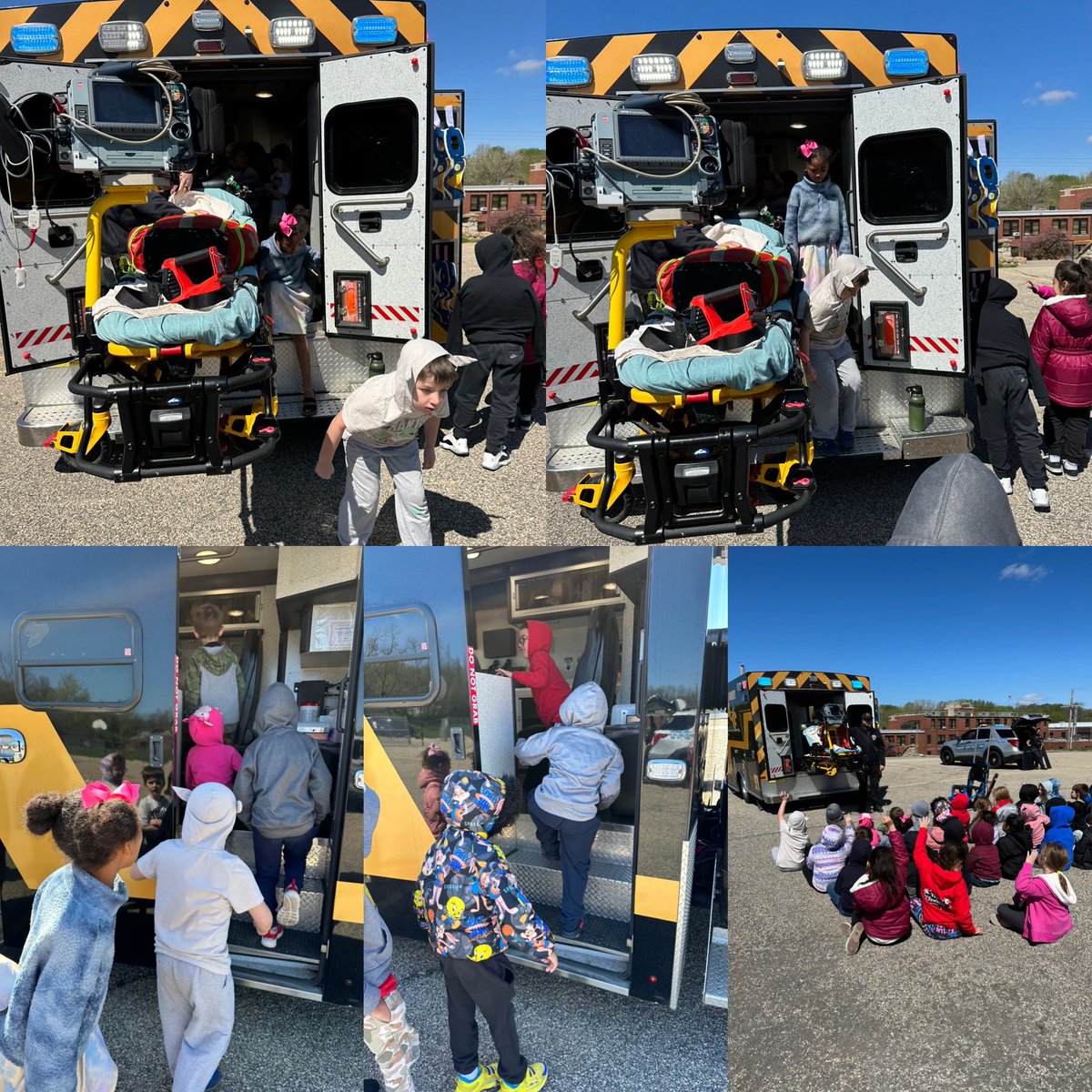 Career Day <a href="/HydeElem/">Hyde Elementary</a>! <a href="/CounselorJuhl/">Bethany Juhl</a> <a href="/HydePrincipal/">Hyde Principal</a> #gowarriors #MakeADifference