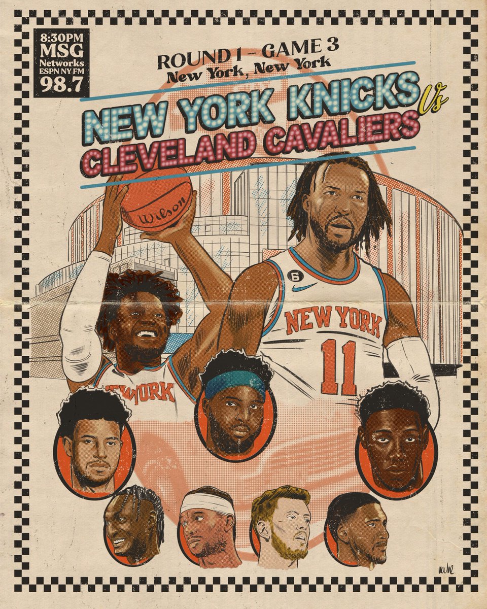 nyknicks's tweet image. Game 3️⃣

The Garden is the place to be 🏡