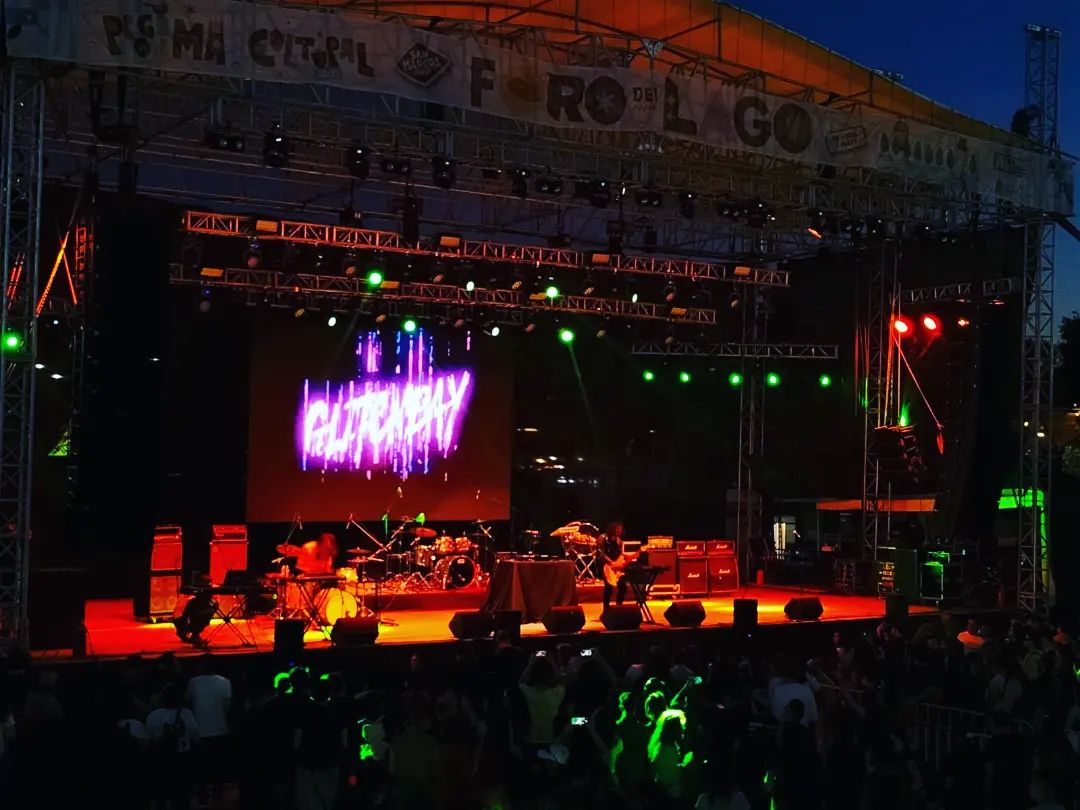 PurZynthRekords's tweet photo. Last night @GlitchBayMX5 ๐ญ๐ธat #forodellago @FNSM_Oficial This is a big mileston for a Darksynth producer performing in a major national event. Congrats !๐ฅ
#SynthwaveMexico ๐ฒ๐ฝ๐น
#PuZynth #livemusic #darksynth #synthwave #synthmusic https://t.co/j9Mnteqc7K