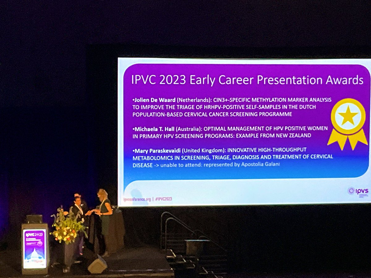 IPVSociety's tweet image. Congratulations to our early career award winners #IPVC2023