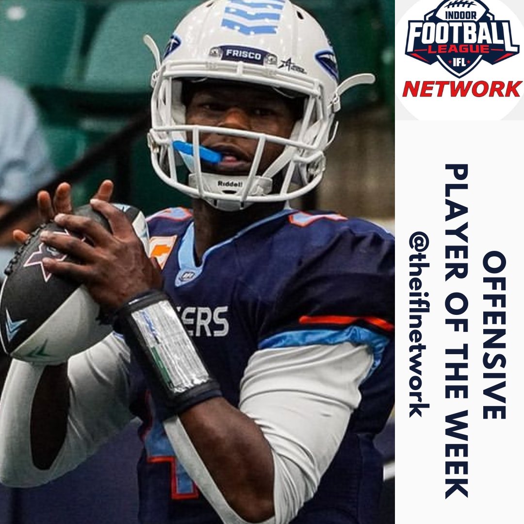 -154 passing yards -2 touchdowns -42 rushing yards -4 touchdowns Frisco Fighters quarterback TJ Edwards (@RE4L__) is our Week 5 Offensive Player of the Week.