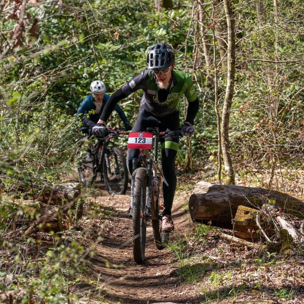 RDCRacing's tweet photo. Rare Disease team members, Dave Breisacher and Kevin Claus @kobeclaus, raced the 5-day Pisgah Stage Race in Brevard, North Carolina, between April 11th and 15th. The stages covered a total of 150 miles with around 18,000 feet of climbing.  Unfortunately,… https://t.co/jMC6C92OKn https://t.co/rtcsaInpZu