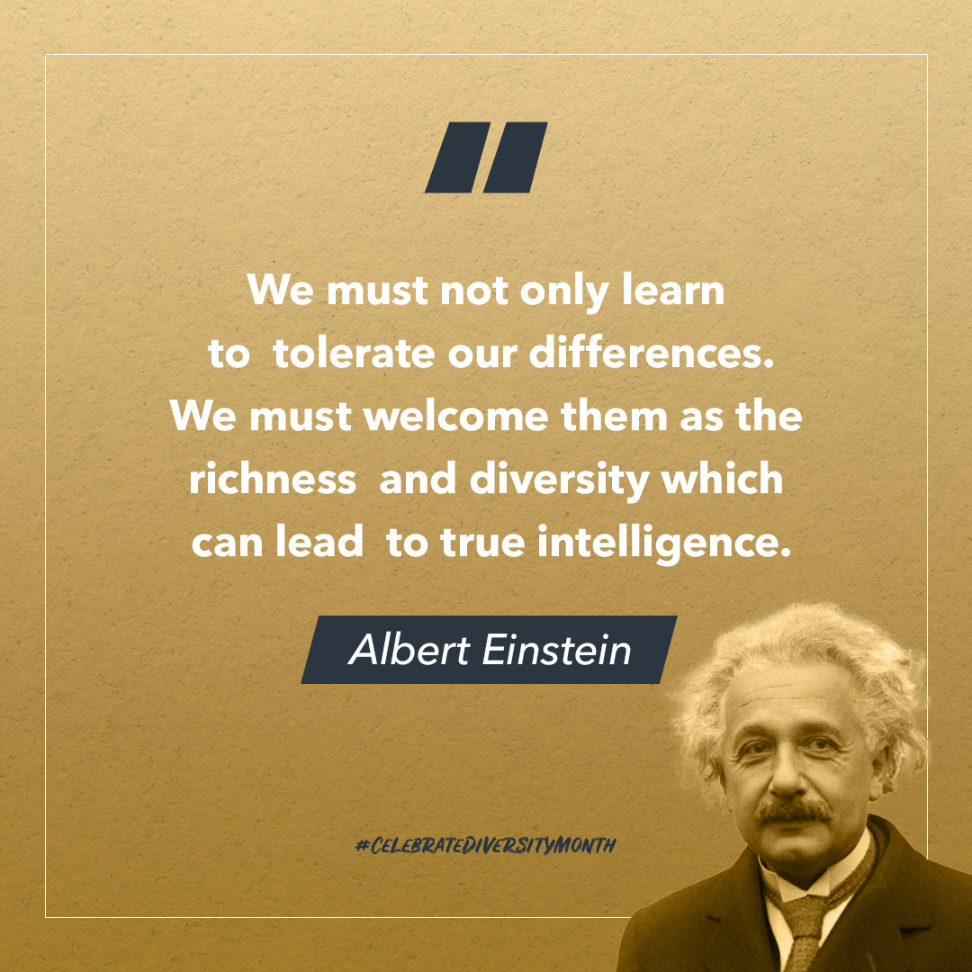 Our differences make us stronger. #CelebrateDiversityMonth originated in 2004 and was created to identify, highlight, and honor the diversity of the world around us. Learn more about how to celebrate diversity and break down stereotypes and prejudices at bit.ly/3KEibro