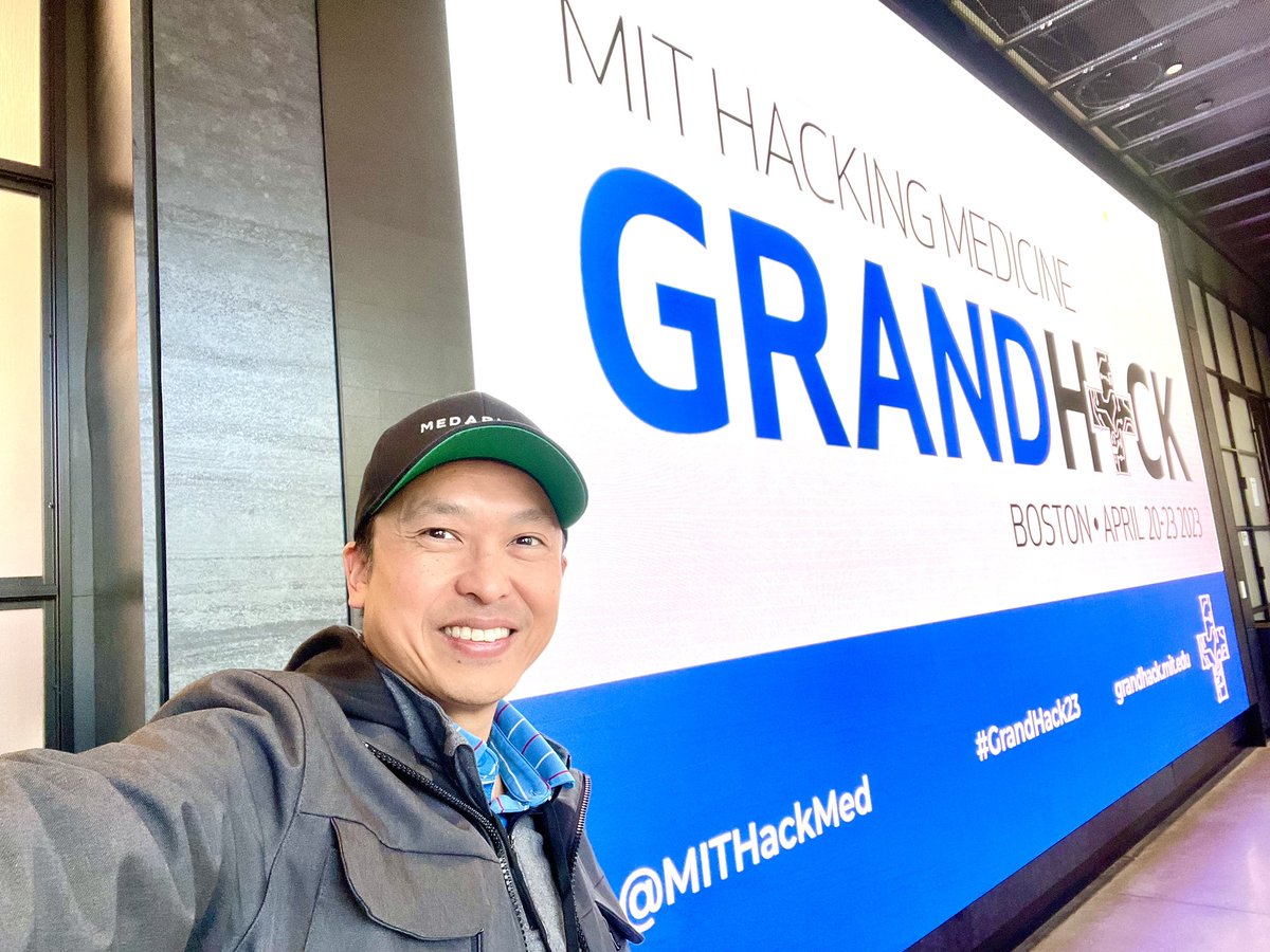 shwen's tweet photo. Super excited to kickoff the @mithackmed #GrandHack23 with the alumni reception last night and the official kickoff at the @enginexyz today!
Great to see long time #HackMed friends and lots of new ones! https://t.co/PHP6jPTDzn