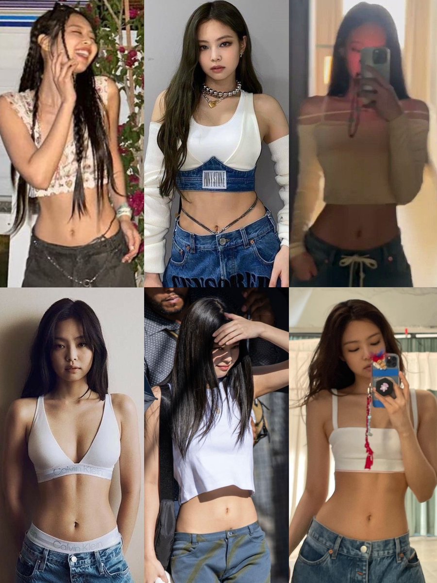 jennie’s waist is definitely perfect.