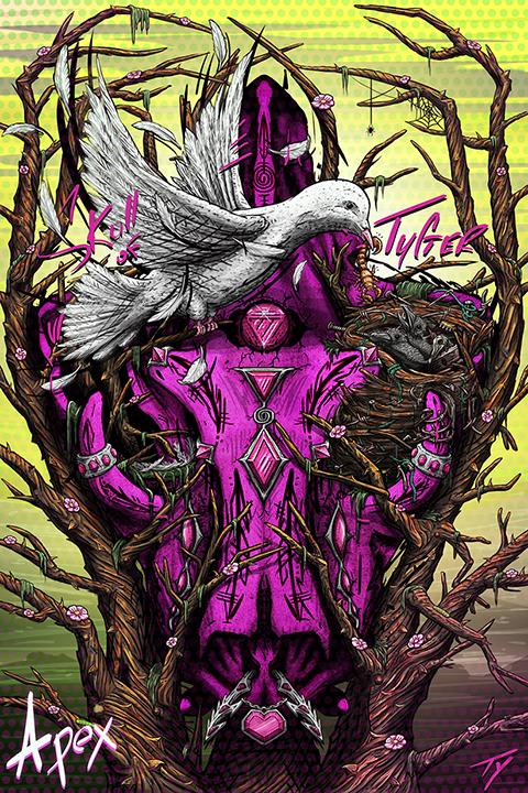 SkullofTyger's tweet image. 7 of the 11 Legendary #ApexSkulls are now available on our @threadless #Merchstore

tylermcnair.threadless.com