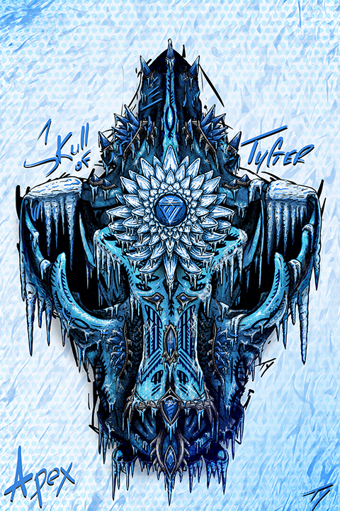 SkullofTyger's tweet image. 7 of the 11 Legendary #ApexSkulls are now available on our @threadless #Merchstore

tylermcnair.threadless.com