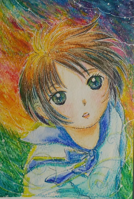 …     その先に行こう#イラスト#アナログイラストおはようございます今日も良き日に 