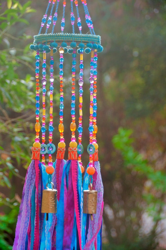 PeterRonit's tweet image. Bohemian Sun Catcher Beaded Mobile With Brass etsy.me/2QuRvRL #glassbeadstrands #ceilinghanging #bellwindchimes #windchimes @etsymktgtool