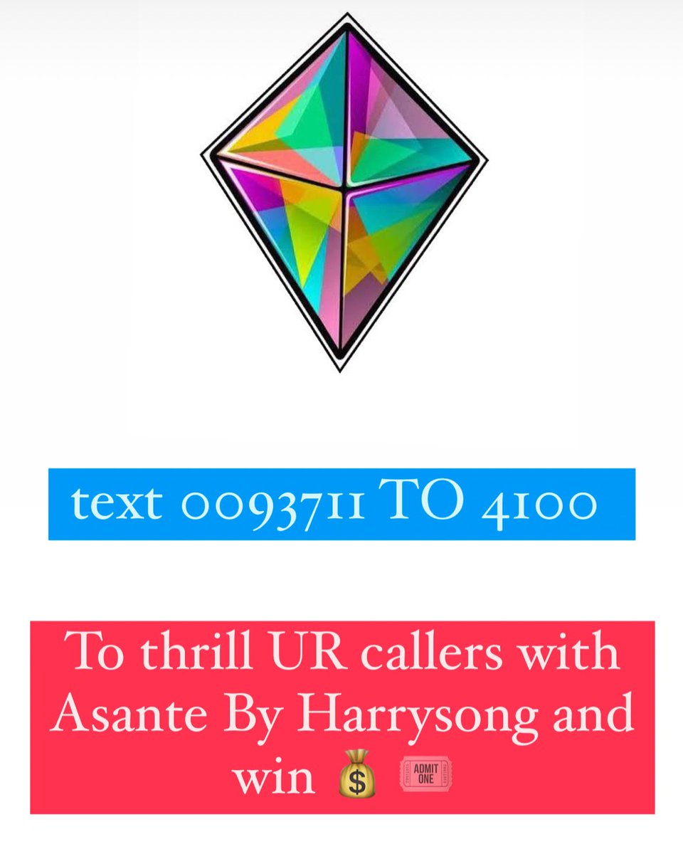 iamharrysong's tweet photo. To thrill UR callers with Asante by Harrysong.  …….. and win 🎟 https://t.co/xNJxdrk6Qu