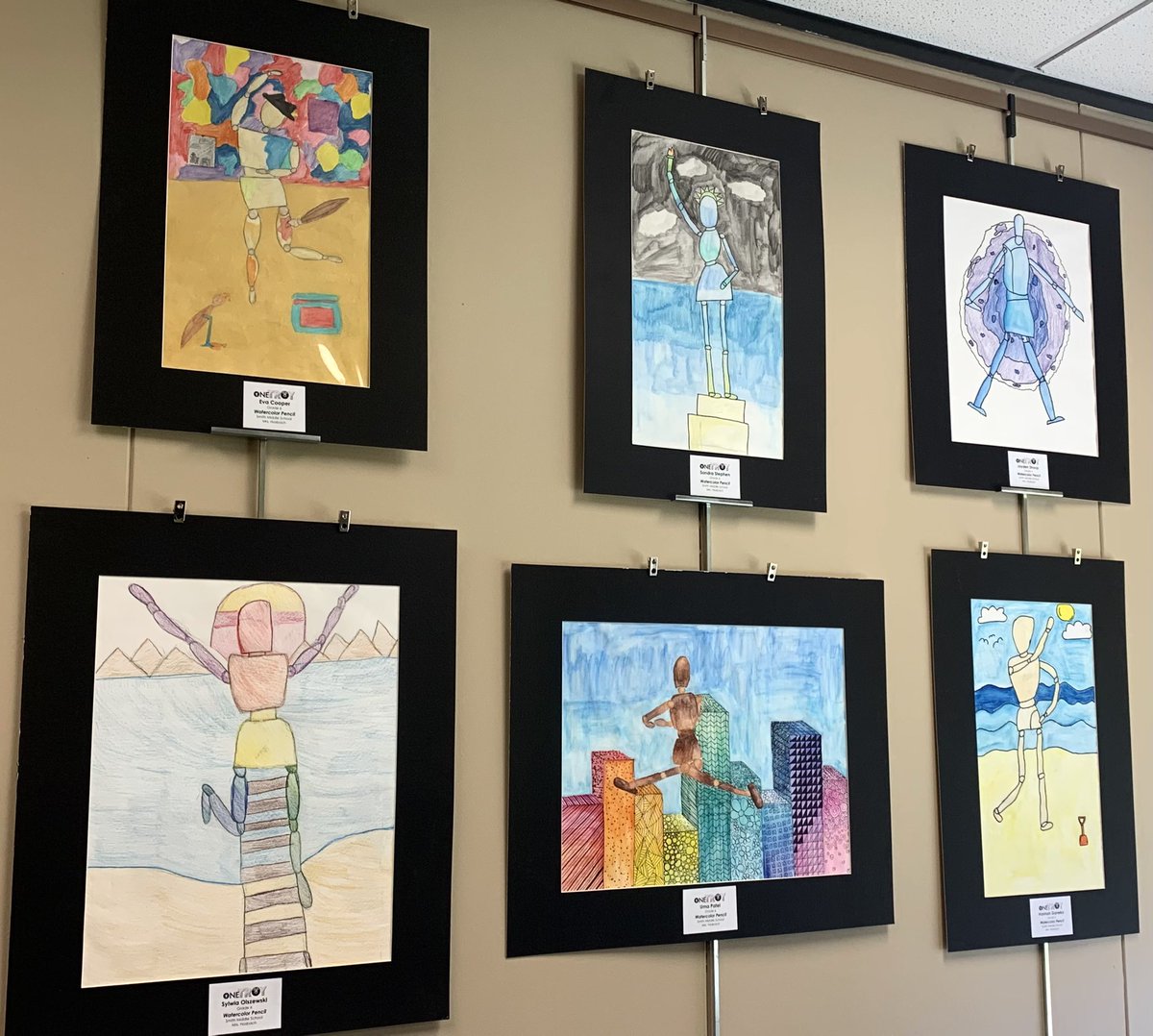 KatieHosbach's tweet image. Congratulations to 6th grade artists who have their creative figure drawings on display at Troy School District Administration Building thru the end of May! #OneTROY #tsdart #tsdthinkers @SmithKnights