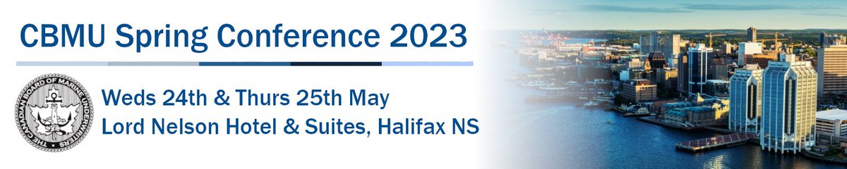 Are you registered for the CBMU Spring Conference 2023? 
Check out the details now - including the CBMU guaranteed rate at the Lord Nelson Hotel &amp; Suites - book by April 26th!
ow.ly/WbeQ50NPrTI