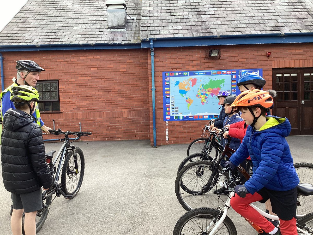 WKPSWirral's tweet photo. Well done to our Year 5 children who took part in Bikeability this week! You were excellent ambassadors for our school when out on the roads. @BikeabilityUK #roadsafety #bikeright #bike #cyclingskills #activeschools https://t.co/CmncM9ZhMO