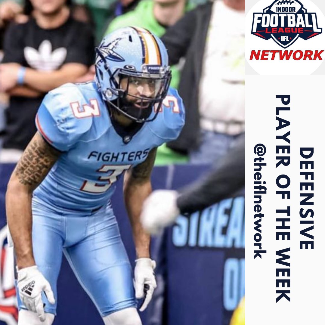 -5 tackles -6 pass breakups Frisco Fighters Defensive Back Michael LoVett is our Week 5 Defensive Player of the Week.