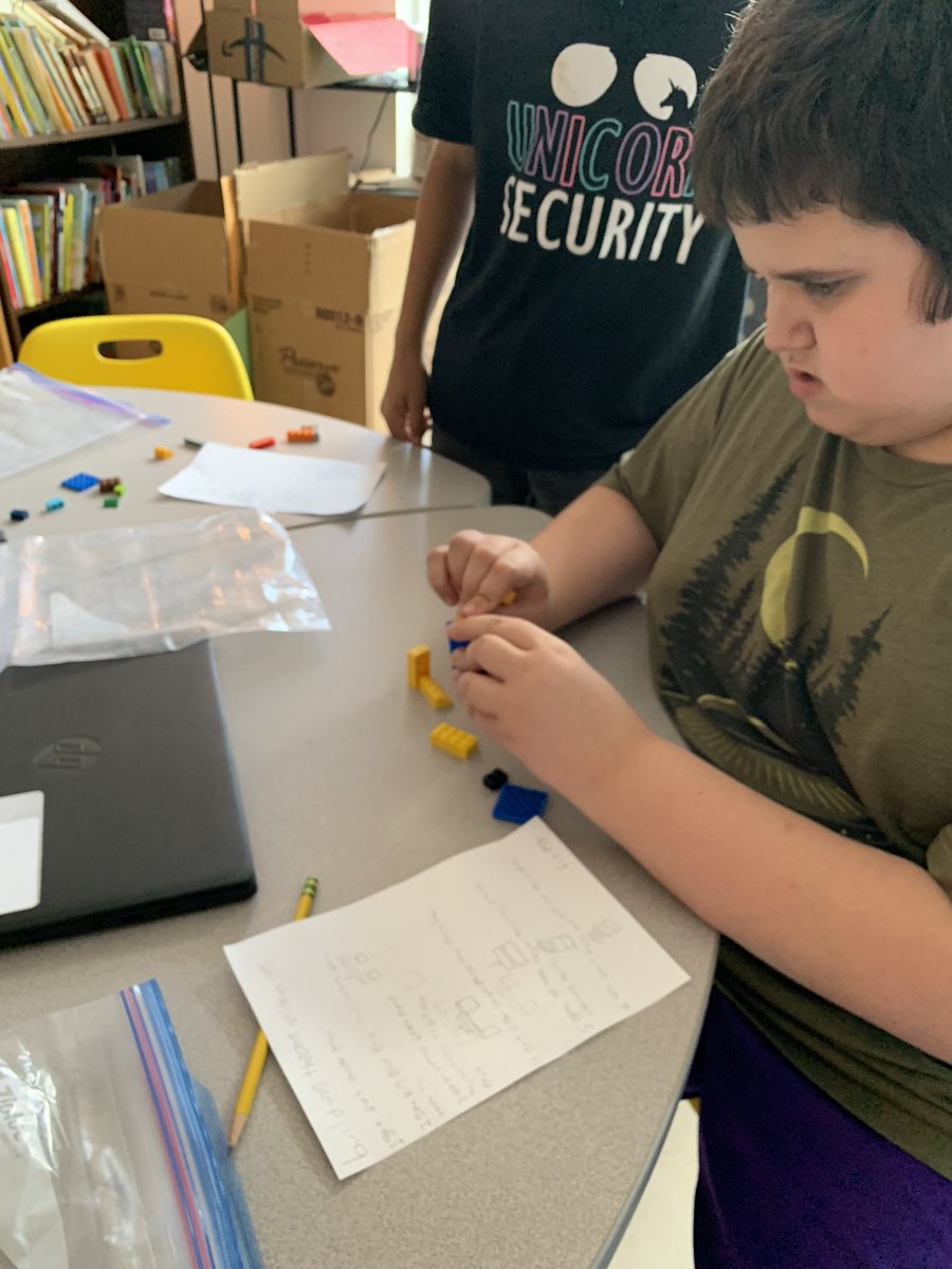 MsCruzsClass's tweet image. Can you write an algorithm other students can follow to build a Lego set? #codingclub #codingkids