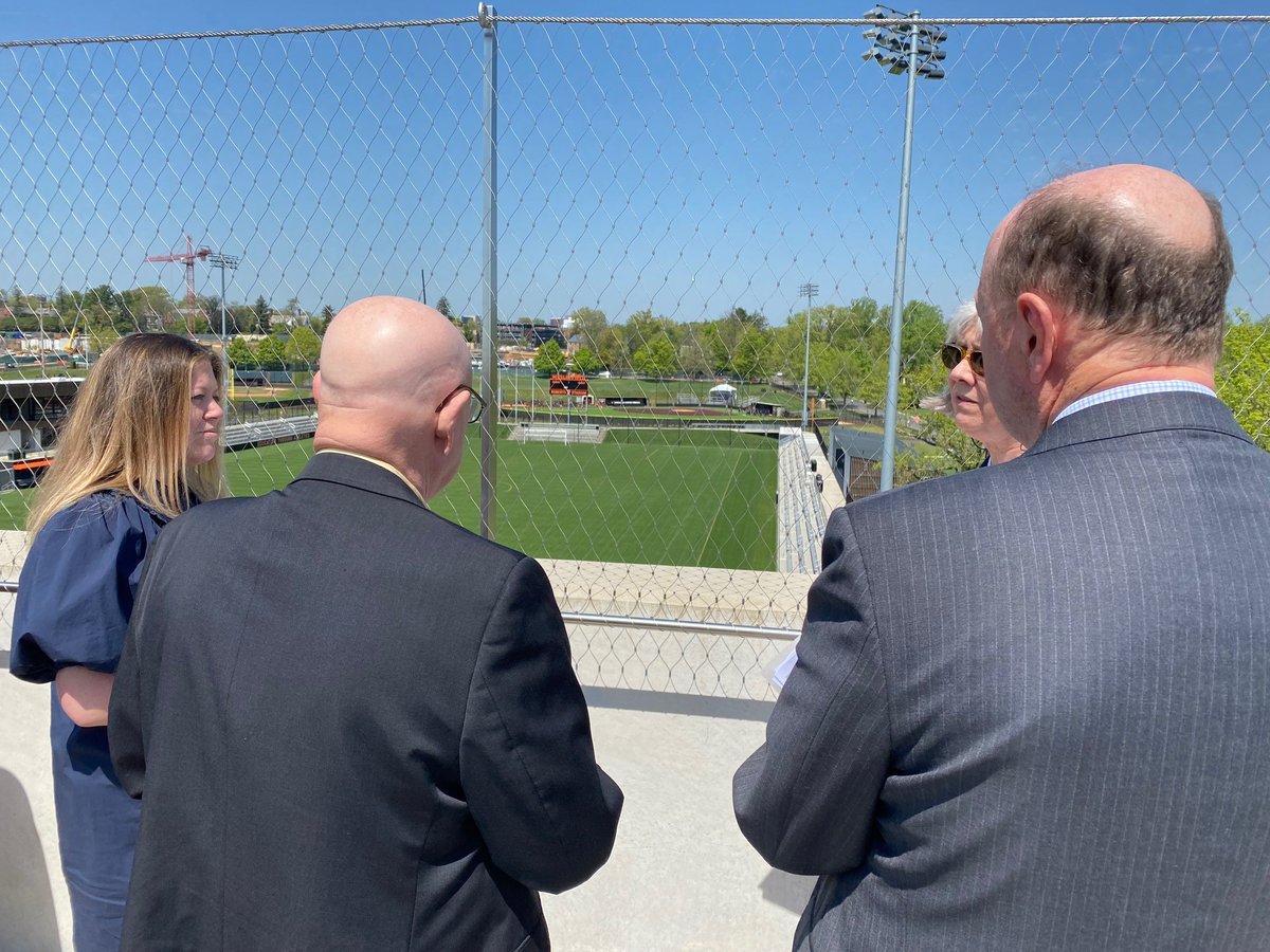 PUStateAffairs's tweet photo. Thank you, @D17Senator for visiting campus to learn about #PrincetonU's sustainability planning, pathway to carbon neutrality, and innovative stormwater management techniques and for your work to cultivate and celebrate the ethos of sustainability in New Jersey. https://t.co/GiuG6FOa6Y