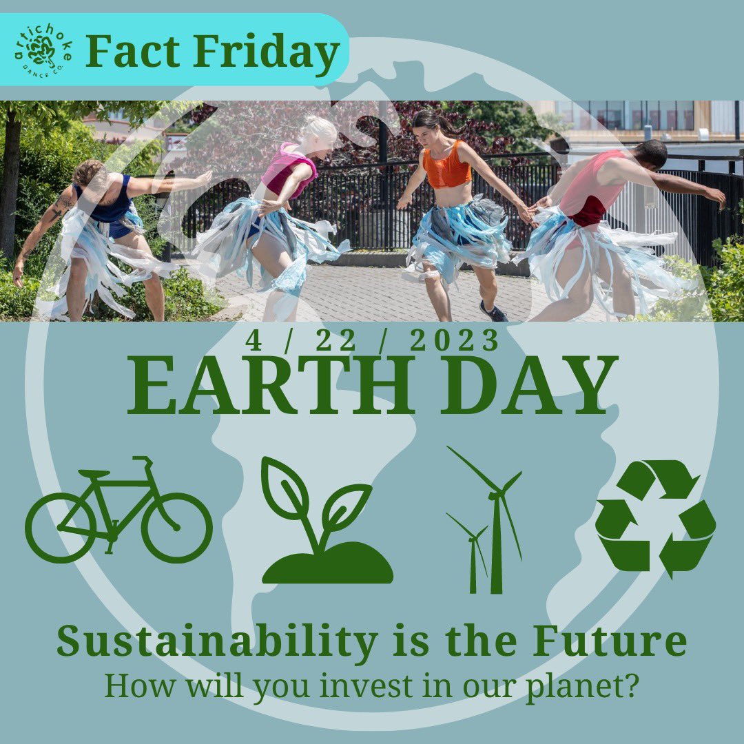How can you participate in Earth Day? It's as easy as walking or biking to work or committing to using less single use plastics. Incorporate plant-based meals into your diet or start your own garden. The options are endless!
#EarthDay #EcoArts #Sustainability