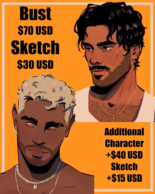✨Commissions are open again! ✨
Feel free to ask any questions
Rt's appreciated ❤️ 