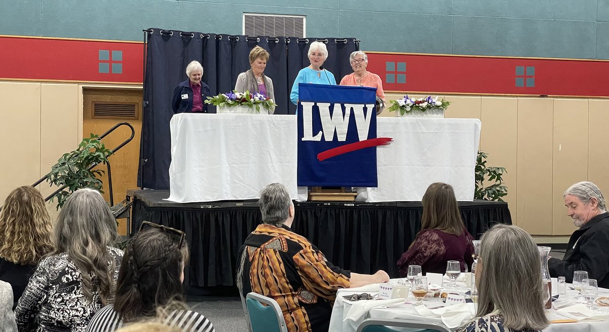 The Humboldt County Children's Author Festival was honored by the LWVHC: League of Women Voters Humboldt County with a Community Volunteer Award at its State of the Community Luncheon at the Adorni Center on Friday. Visit authorfest.org to learn more or get involved!