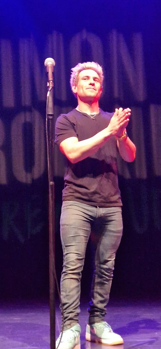 ukchap1973's tweet photo. @SimonBrodkin  another cracking show in the Macmilan theatre. Absolutely brilliant. Thankyou for coming back to Bridgwater. https://t.co/uaEmNXbyUX