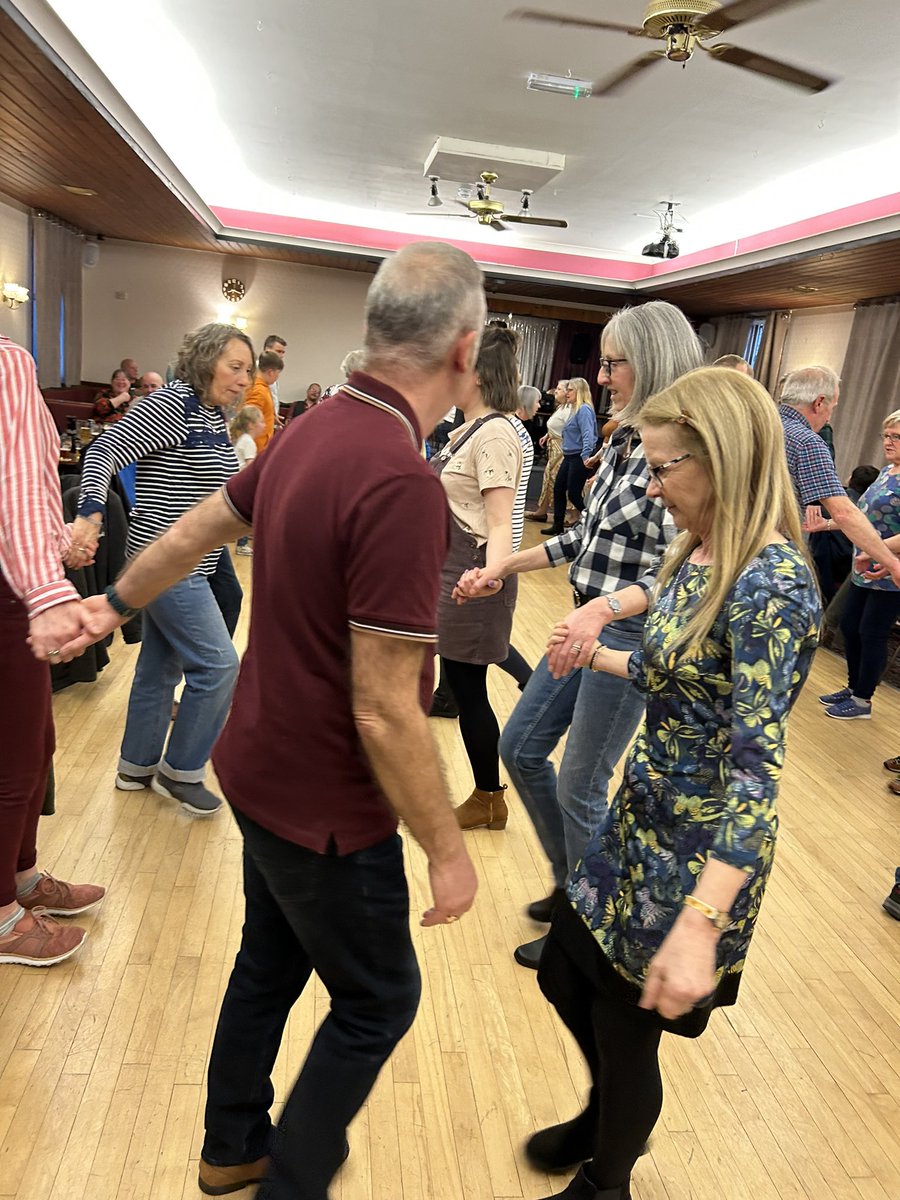 StPetersCradley's tweet photo. Such fun tonight at the community barn dance - what a talented lot, and unending energy! Amazing food, proper job that. 

Huge thanks to the Cradley Sports and Social Club as ever and our amazing leaders Eve and John 😍 https://t.co/t1UDtSbnip
