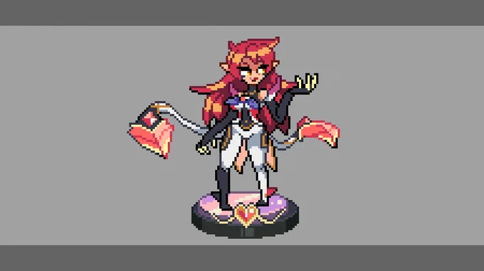 Commission for  Star Guardian Evelynn based in  amazing concept art #pixelart 