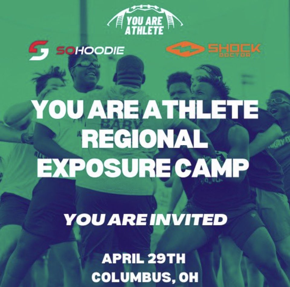 Blessed to receive my first camp invite from  <a href="/youareathlete/">You Are Athlete</a>