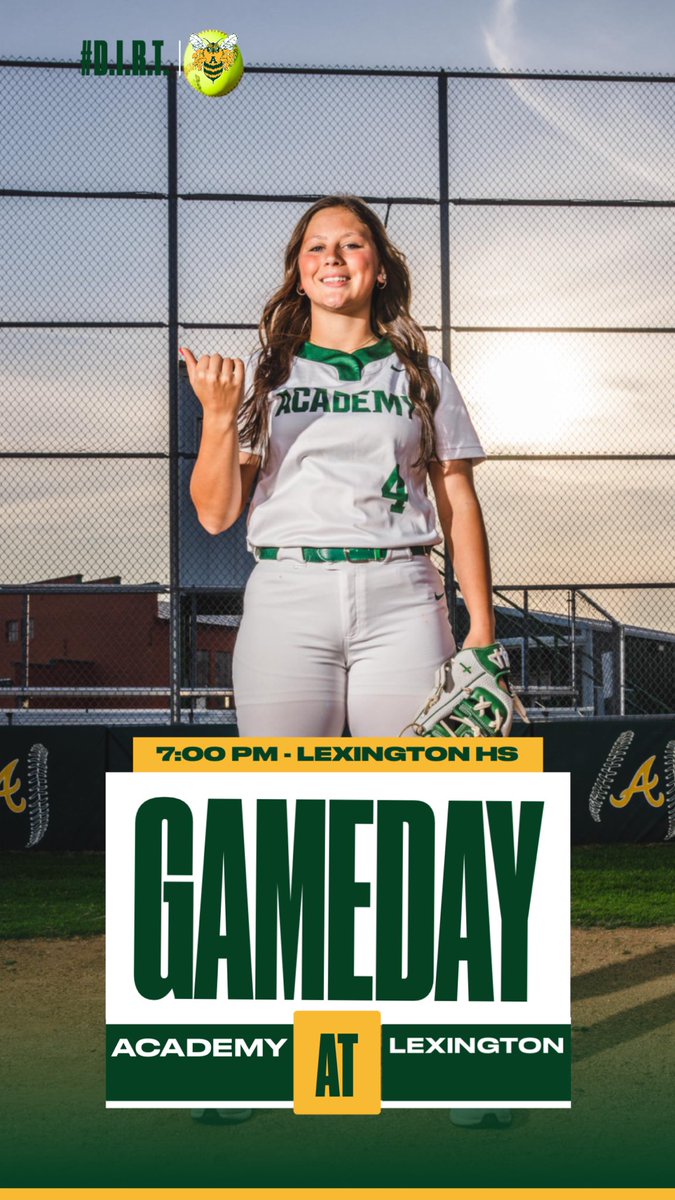 Last district game of the season for your Lady Bees!

🗓️ April 21, 2023
🆚 Lexington High School
📍 Lexington High School
⌚️ 7:00 PM
