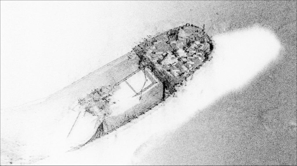 AndrewBGreene's tweet photo. #breaking Wreck of Australia’s largest maritime disaster found. WWII ship Montevideo Maru sunk off Philippines in 1942 with approximately 1060 prisoners, both military and civilian, lost. At least 850 Australian service members and 210 civilians from 14 countries were on board https://t.co/ZvabYHCVH1