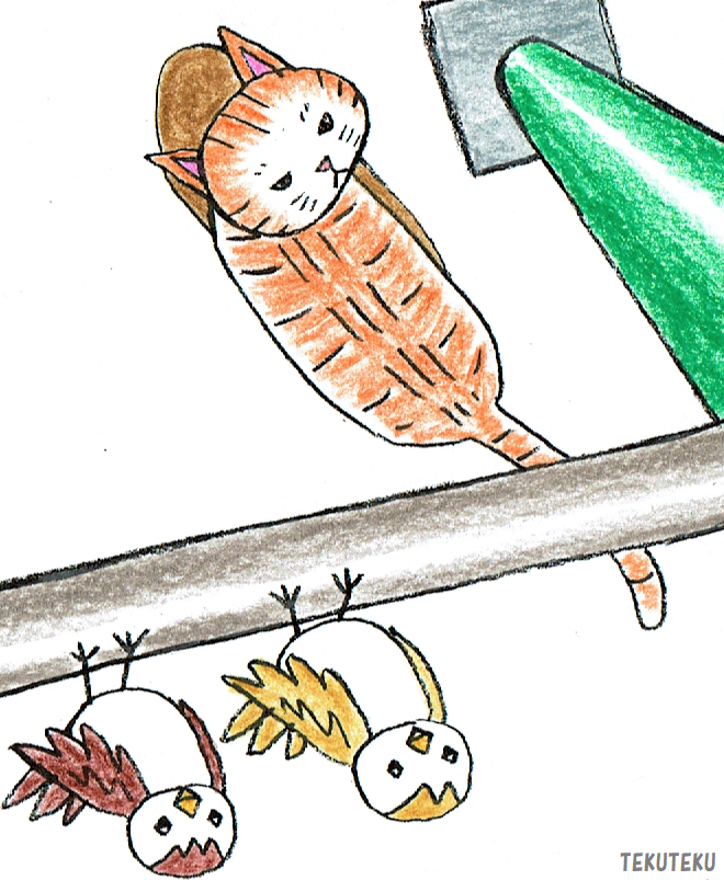 「#上手いとか下手とかそういうのは関係なく自分が気に入っている絵を4枚選ぶ  #猫」|TEKUTEKUのイラスト