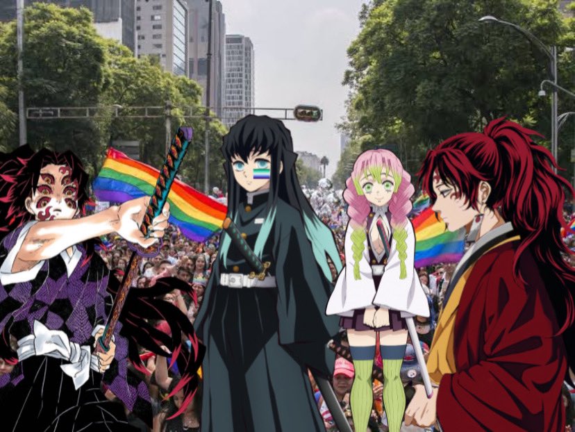 ⠀ 

⠀ ⠀  ⠀ Tokito con sus abuelos y Mitsuri apoyándolo:

⠀#NVNVNV