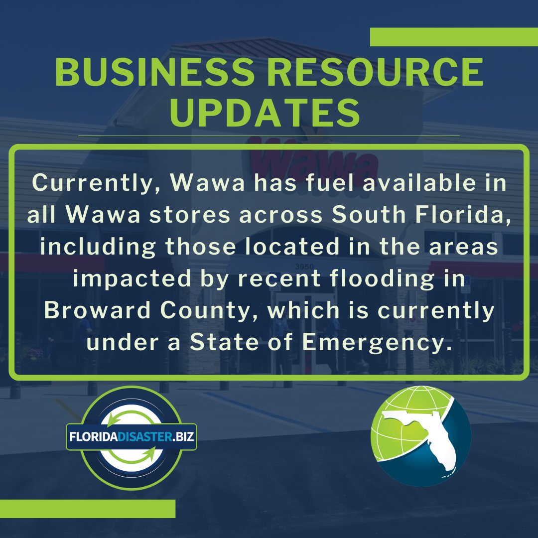 FLACommerce's tweet photo. ICYMI: WAWA Statement Regarding Fuel in Broward County>> https://t.co/ihmlexOPQ3 https://t.co/RtDmwhkqdf