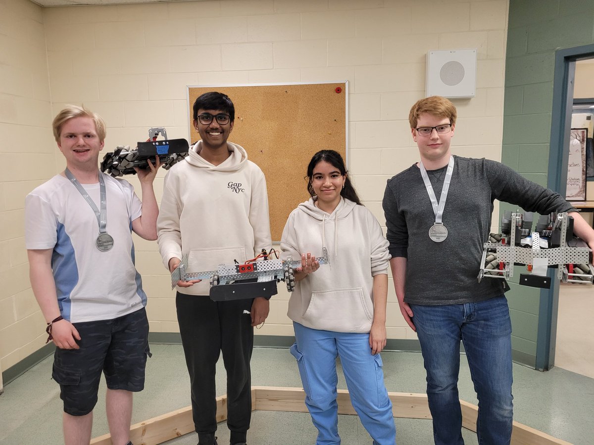 Congrats to the <a href="/FHSkats/">Fredericton High School</a> #robotics team for placing second in the <a href="/SkillsCanadaNB/">Skills Canada NB</a> provincial competition! <a href="/ScienceWestNB/">ASDW Science</a> <a href="/brilliant_labs/">Brilliant Labs / Labos Créatifs</a> <a href="/VEXRobotics/">VEX Robotics</a>