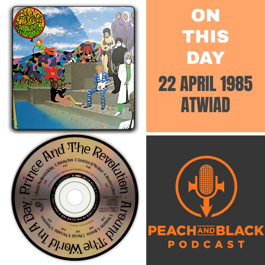 #OnThisDay in 1985 'Around The World In A Day' was released. What is your favourite track from this album?

#atwiad #prince #rasberryberet #tamborine #princerogersnelson #thepurpleone #purplefam #purpleyoda #purplearmy #princeandtherevolution  #peachandblackpodcast
