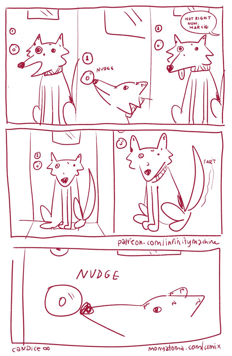candicetobin's tweet photo. why pay $8 to be laughed at by most users on this site, when u can pay like $2 to get stupid comix constantly from me? https://t.co/HqCp5wmJZ3 for more dog fart comics ☁ https://t.co/rXxK5xL9cZ
